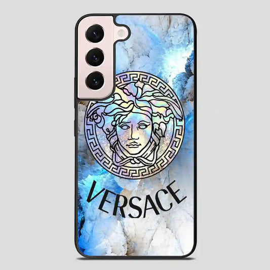 Versace Blue Art Samsung Galaxy S22 FE Case