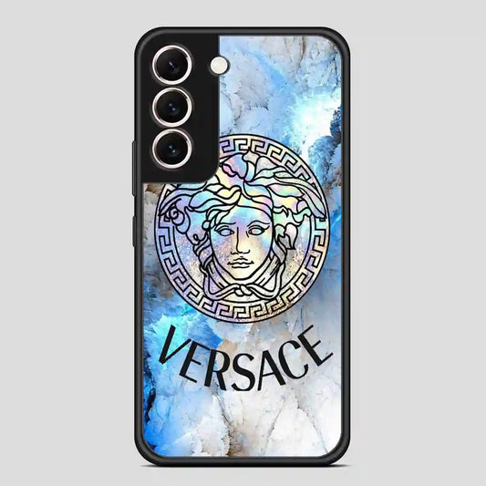 Versace Blue Art Samsung Galaxy S22 Case