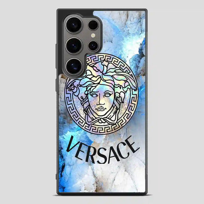 Versace Blue Art Samsung Galaxy S24 Ultra Case