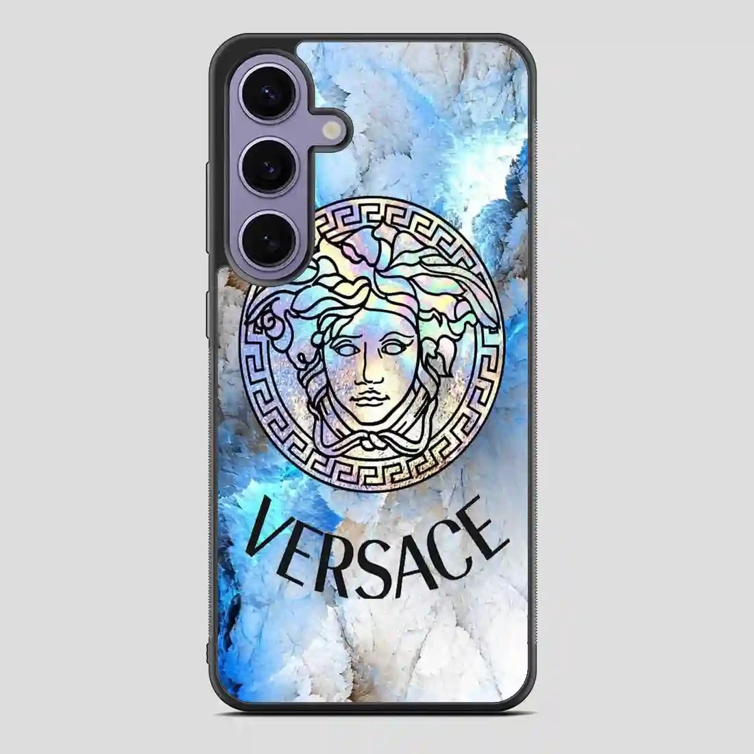 Versace Blue Art Samsung Galaxy S24 Case