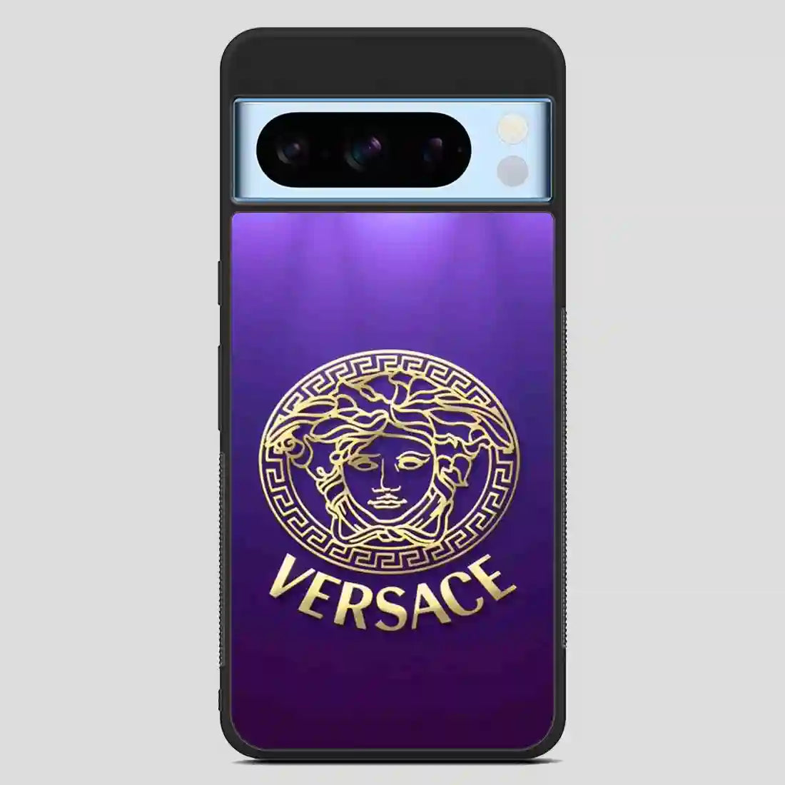 Versace Blue Google Pixel 8 Pro Case