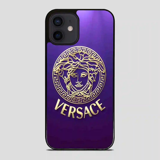 Versace Blue iPhone 12 Mini Case