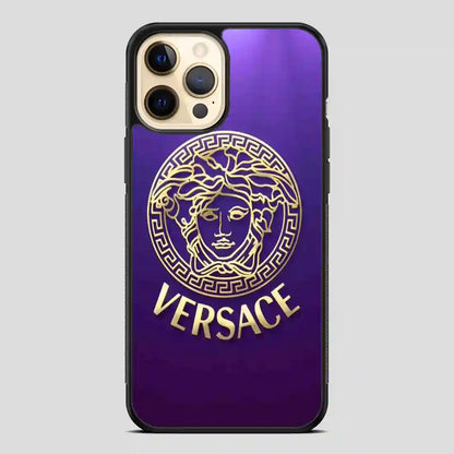 Versace Blue iPhone 12 Pro Case