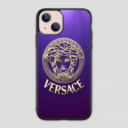 Versace Blue iPhone 13 Mini Case