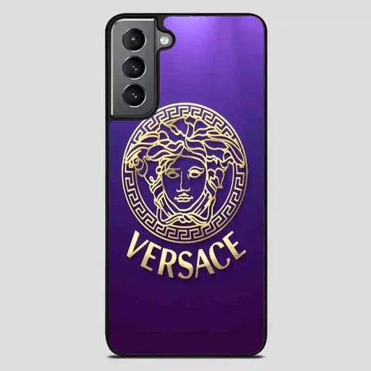 Versace Blue Samsung Galaxy S21 FE Case