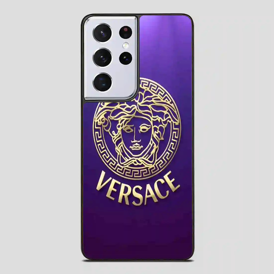 Versace Blue Samsung Galaxy S21 Ultra Case