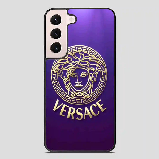 Versace Blue Samsung Galaxy S22 FE Case