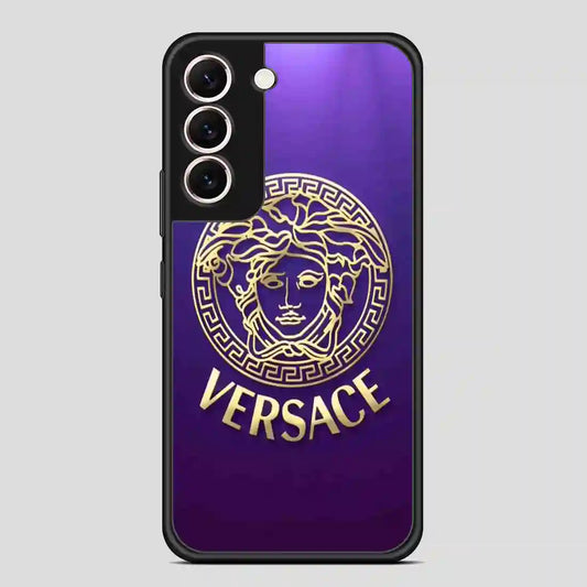 Versace Blue Samsung Galaxy S22 Case