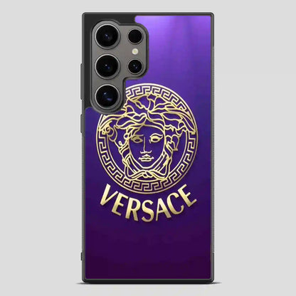 Versace Blue Samsung Galaxy S24 Ultra Case