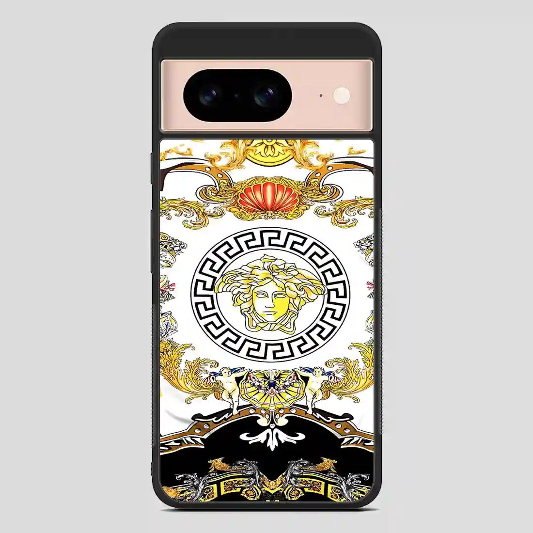 Versace Flower Collage Google Pixel 8 Case