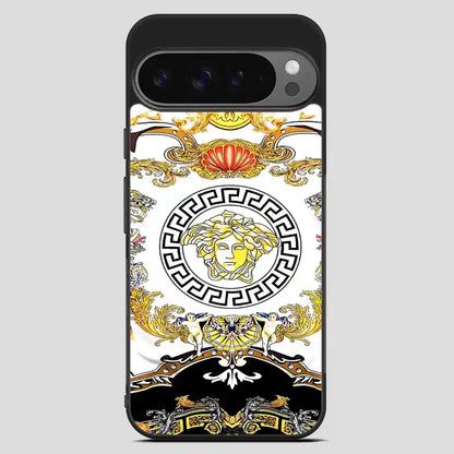 Versace Flower Collage Google Pixel 9 Pro XL Case