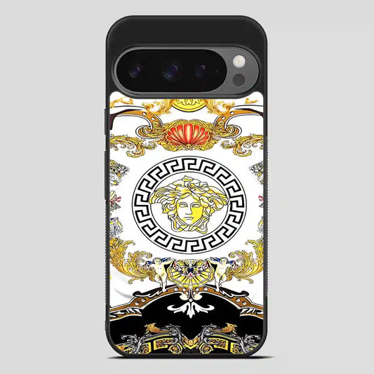 Versace Flower Collage Google Pixel 9 Pro Case