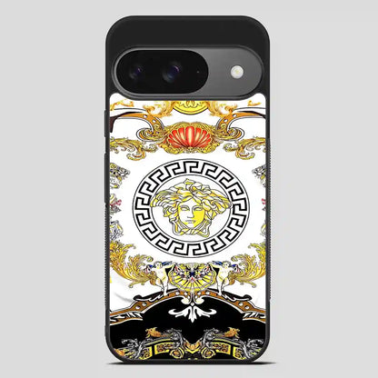 Versace Flower Collage Google Pixel 9 Case