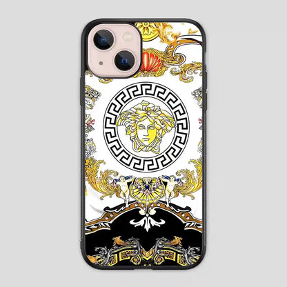 Versace Flower Collage iPhone 13 Mini Case