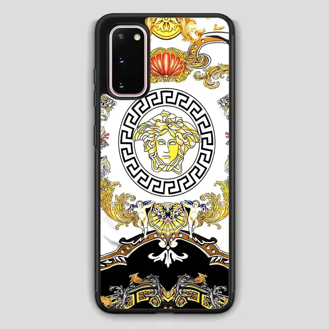 Versace Flower Collage Samsung Galaxy S20 Case