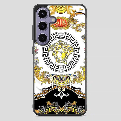 Versace Flower Collage Samsung Galaxy S23 Plus Case