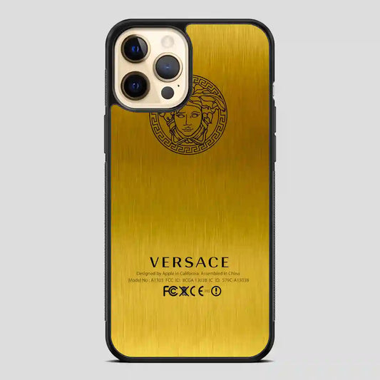 Versace Gold Edition iPhone 12 Pro Case