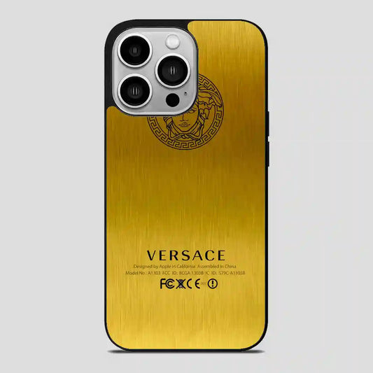 Versace Gold Edition iPhone 14 Pro Case