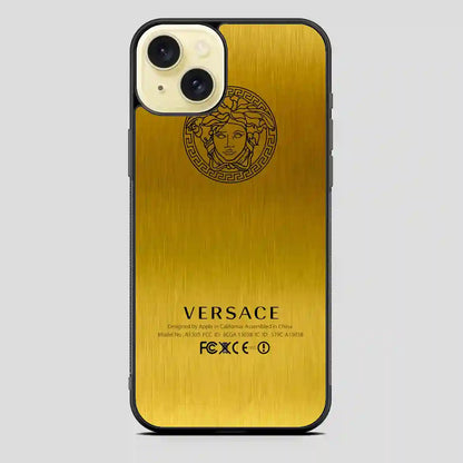 Versace Gold Edition iPhone 15 Plus Case