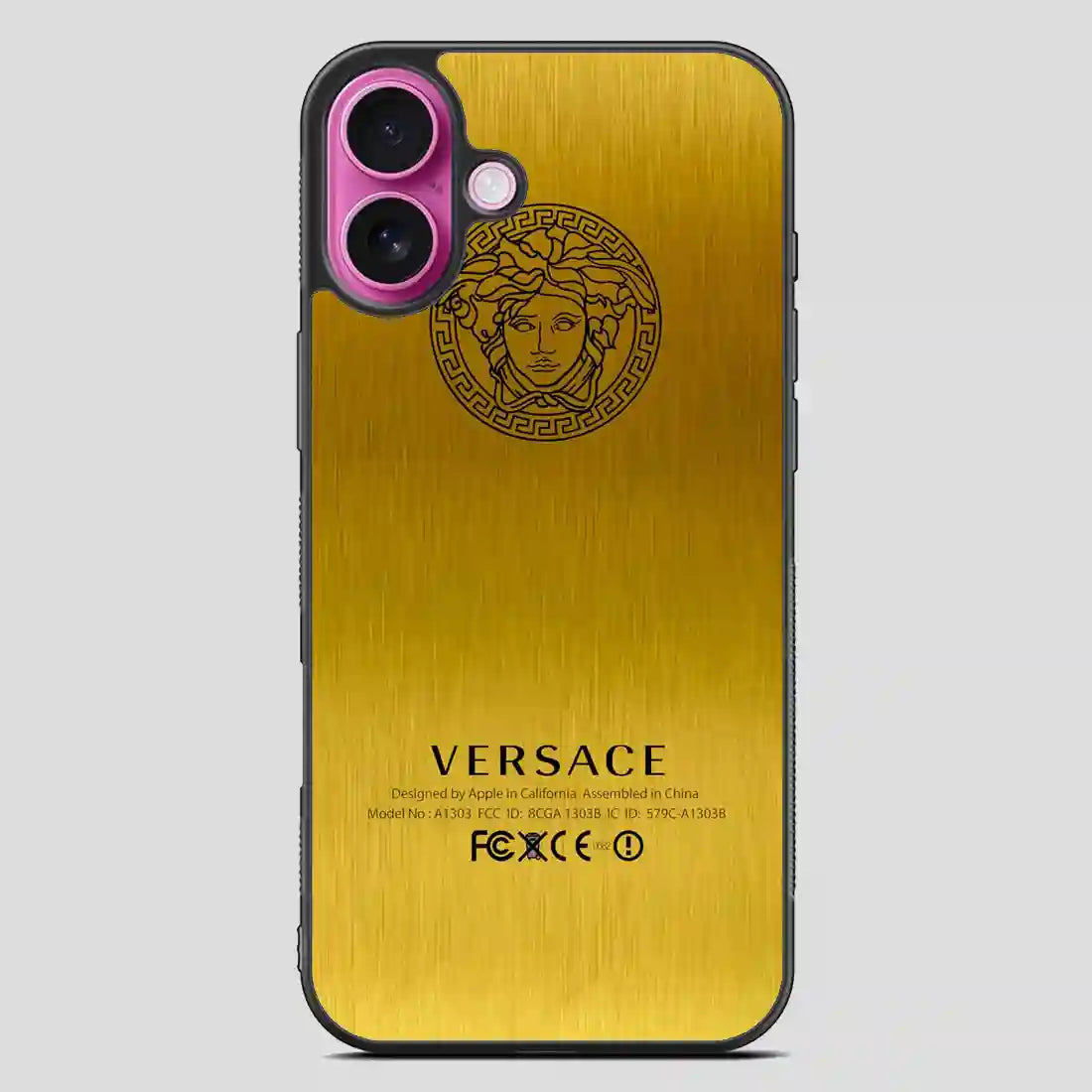 Versace Gold Edition iPhone 16 Plus Case