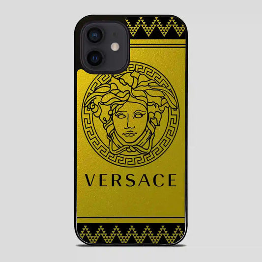 Versace Gold iPhone 12 Mini Case