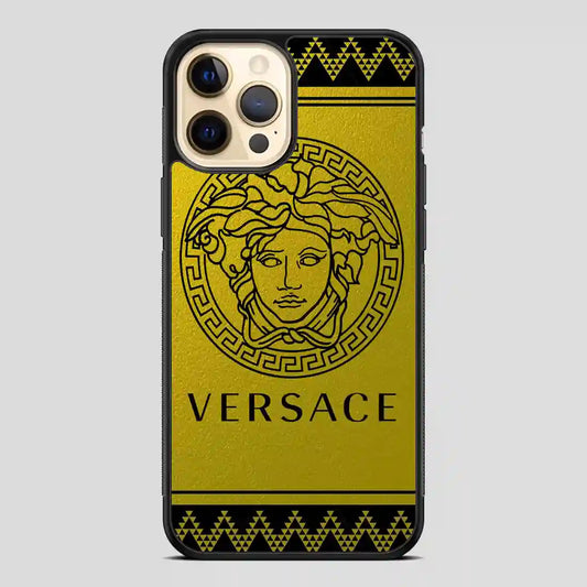 Versace Gold iPhone 12 Pro Case