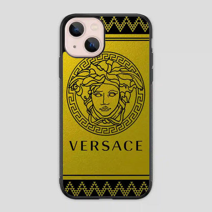 Versace Gold iPhone 13 Mini Case