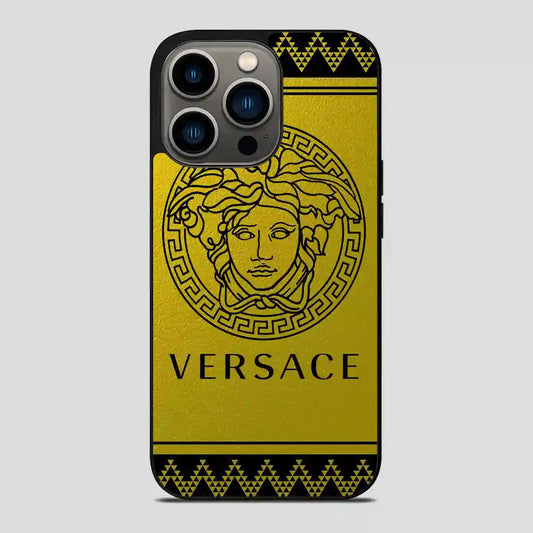 Versace Gold iPhone 13 Pro Case