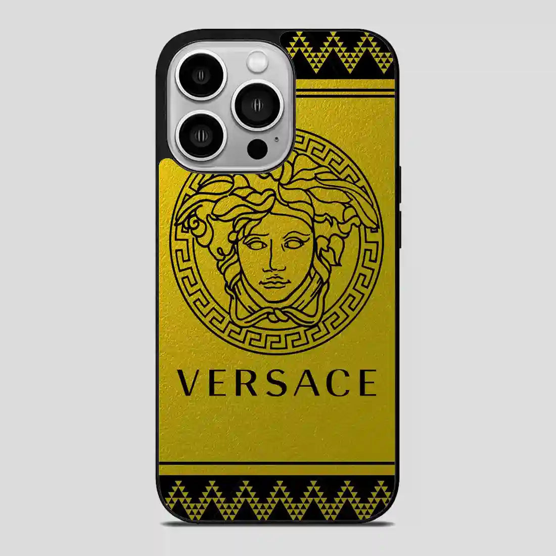 Versace Gold iPhone 14 Pro Case