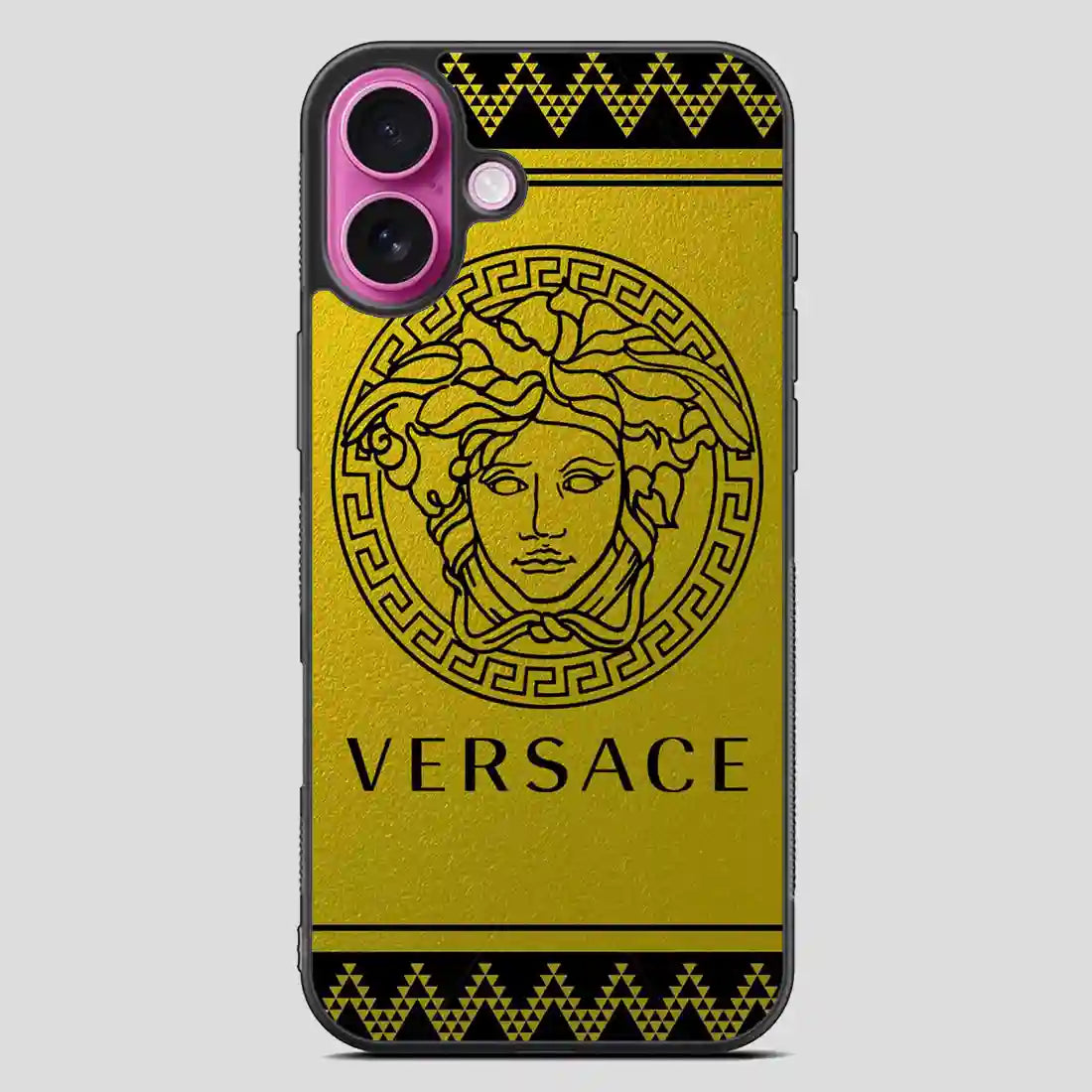 Versace Gold iPhone 16 Plus Case