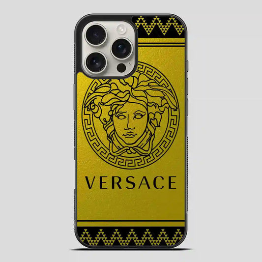 Versace Gold iPhone 16 Pro Max Case