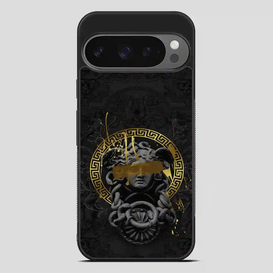 Versace Gold Luxury Google Pixel 9 Pro Case