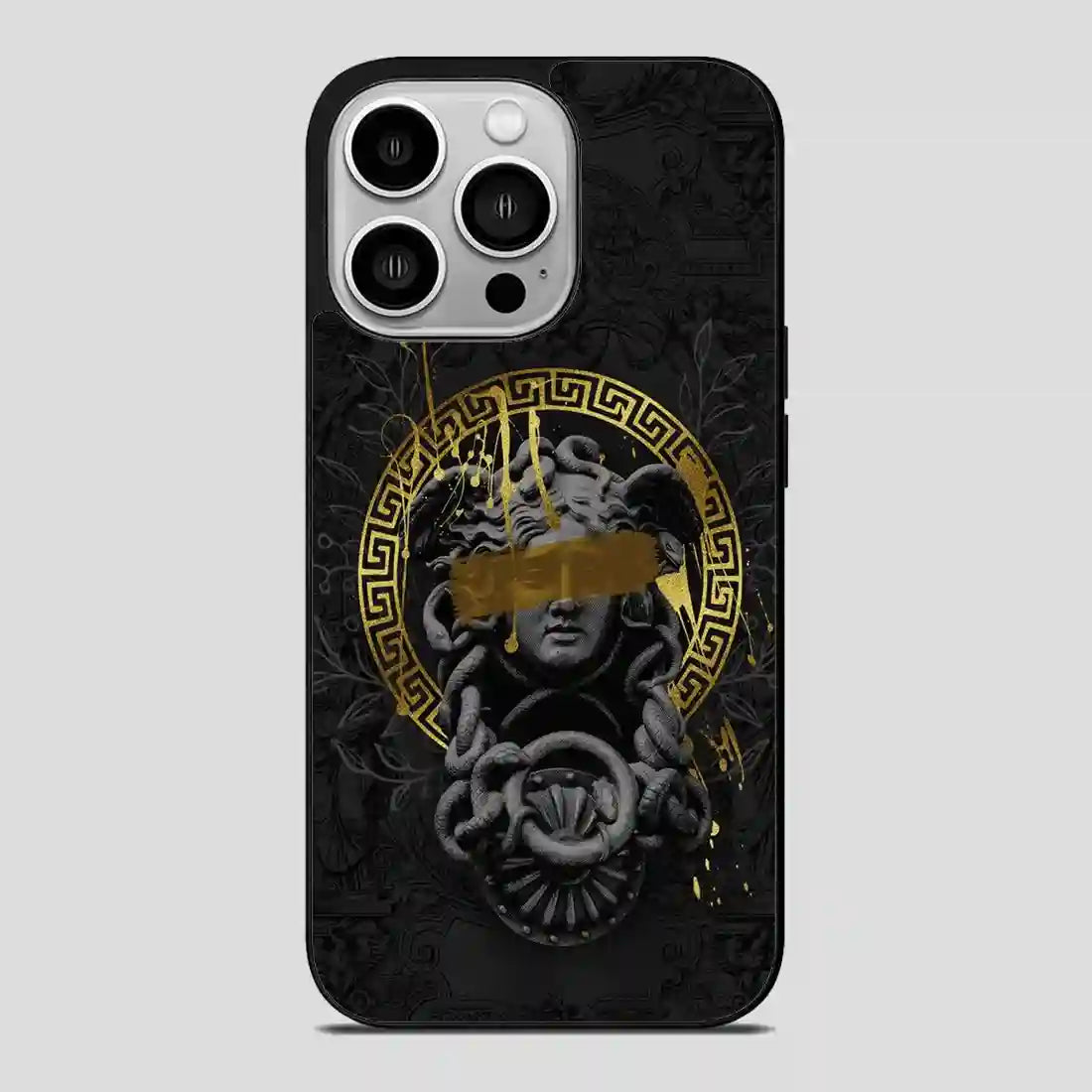 Versace Gold Luxury iPhone 14 Pro Case