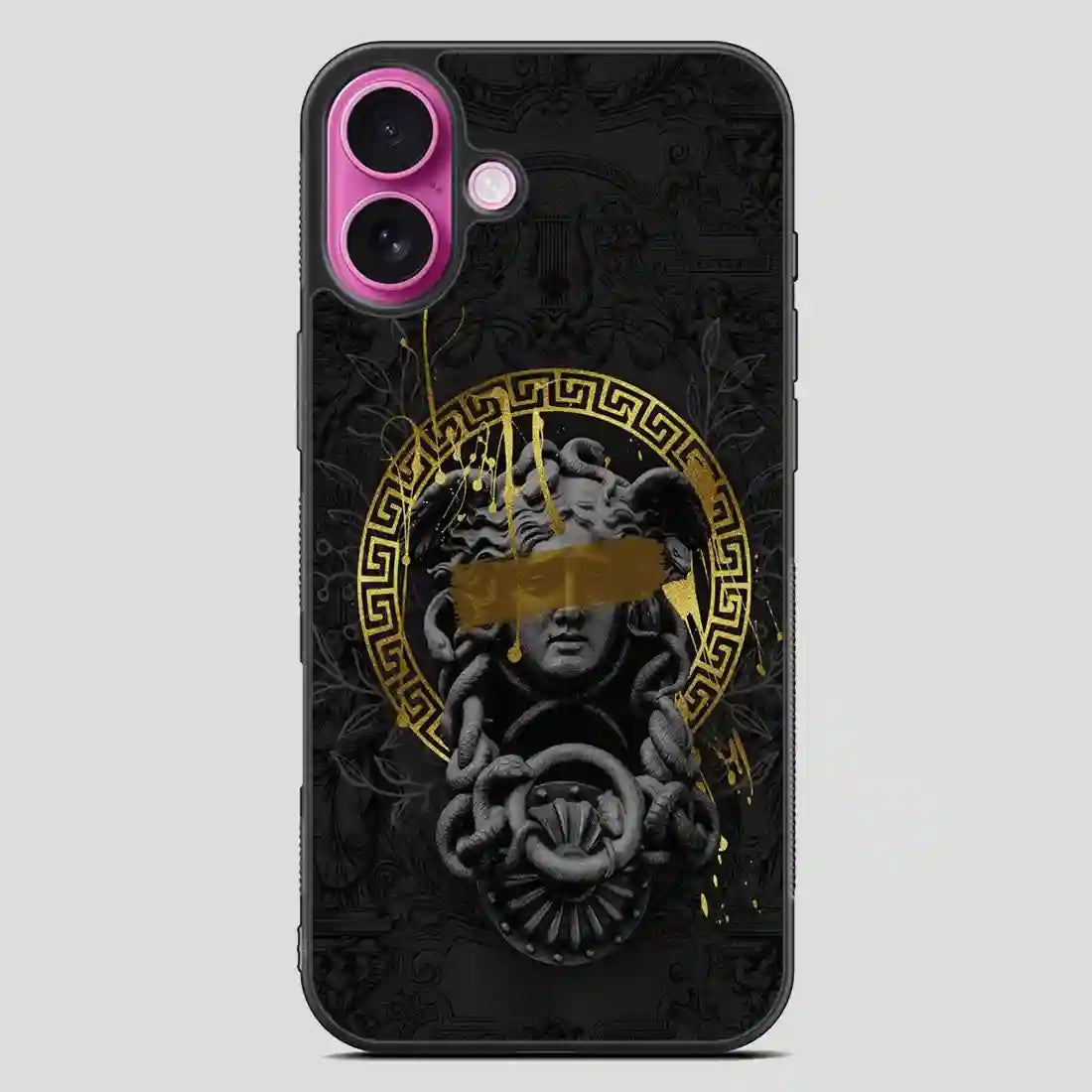 Versace Gold Luxury iPhone 16 Plus Case