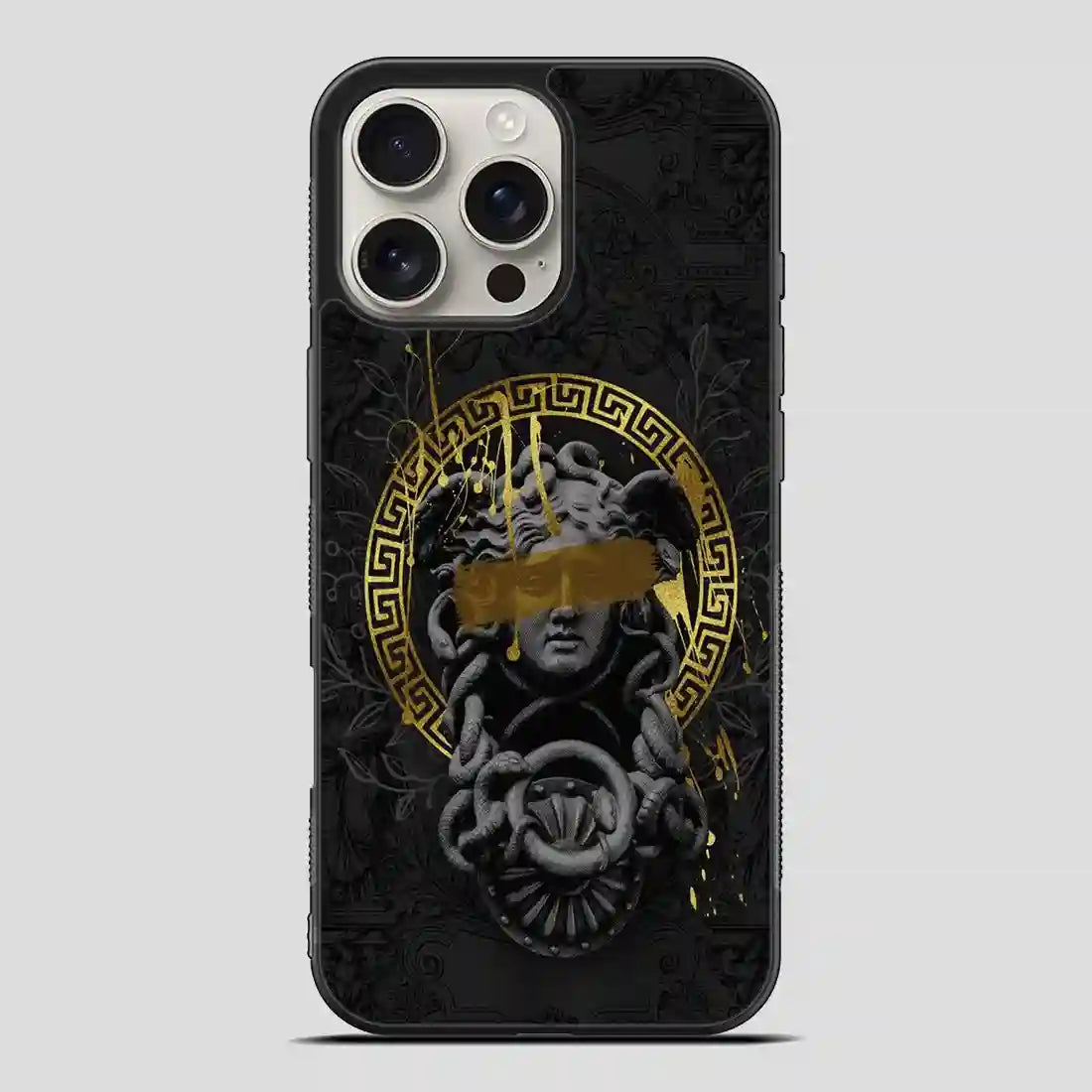 Versace Gold Luxury iPhone 16 Pro Max Case