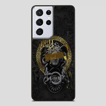 Versace Gold Luxury Samsung Galaxy S21 Ultra Case