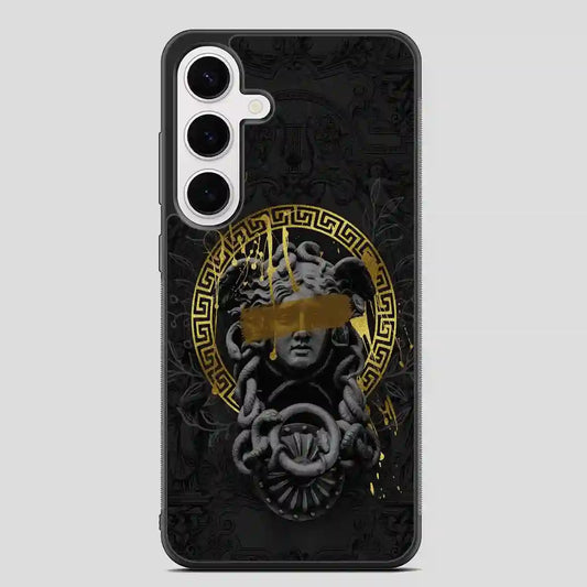 Versace Gold Luxury Samsung Galaxy S24 Plus Case