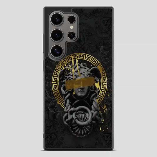 Versace Gold Luxury Samsung Galaxy S24 Ultra Case