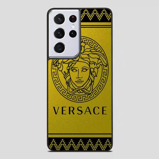 Versace Gold Samsung Galaxy S21 Ultra Case