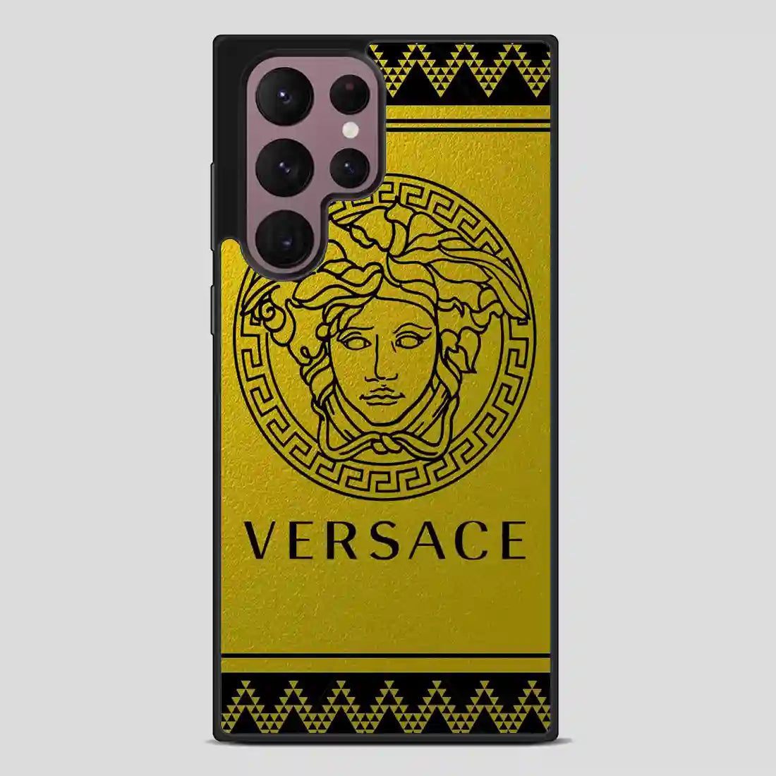 Versace Gold Samsung Galaxy S22 Ultra Case