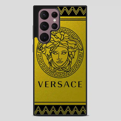 Versace Gold Samsung Galaxy S22 Ultra Case