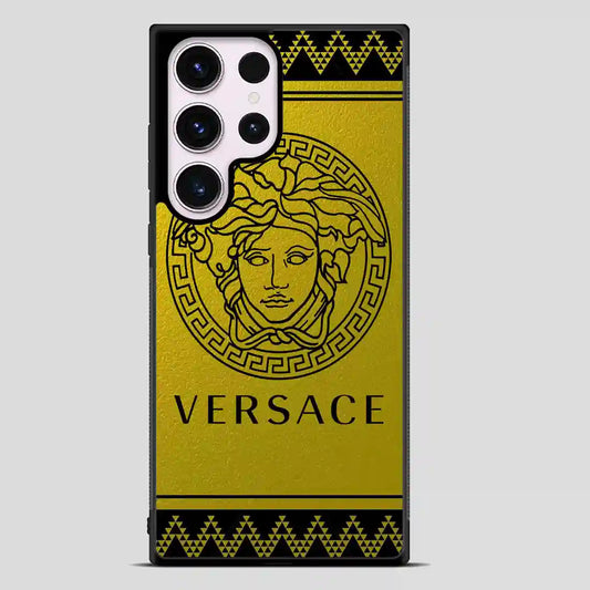 Versace Gold Samsung Galaxy S23 Ultra Case