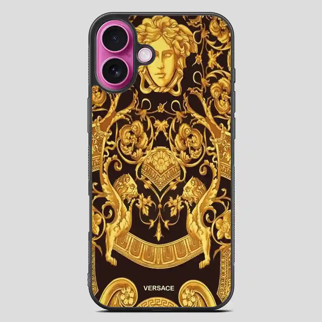 Versace Golden iPhone 16 Plus Case