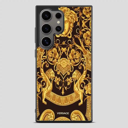 Versace Golden Samsung Galaxy S24 Ultra Case