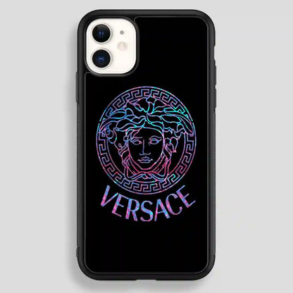 Versace Logo Galaxy iPhone 12 Case