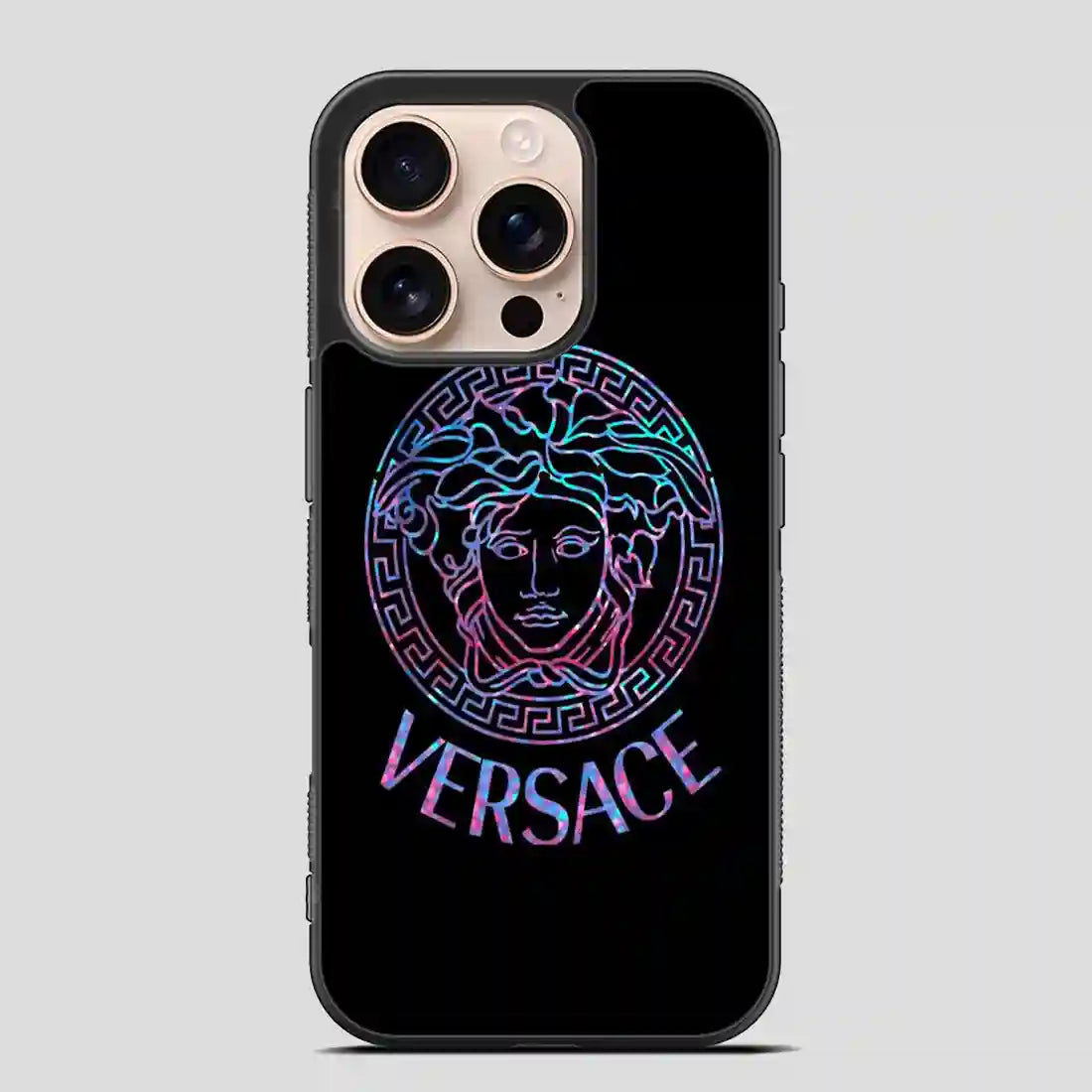 Versace Logo Galaxy iPhone 16 Pro Case