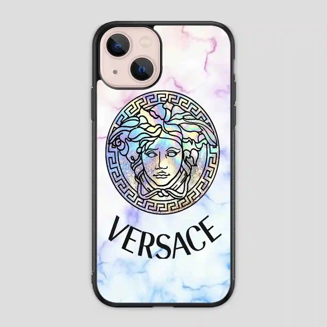 Versace Logo Marble iPhone 13 Mini Case