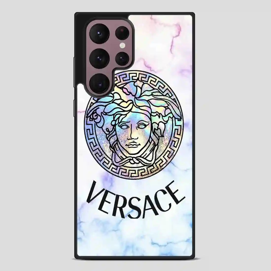 Versace Logo Marble Samsung Galaxy S22 Ultra Case