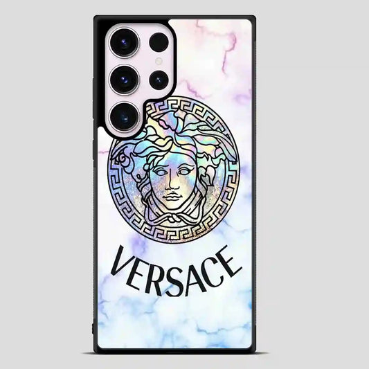 Versace Logo Marble Samsung Galaxy S23 Ultra Case