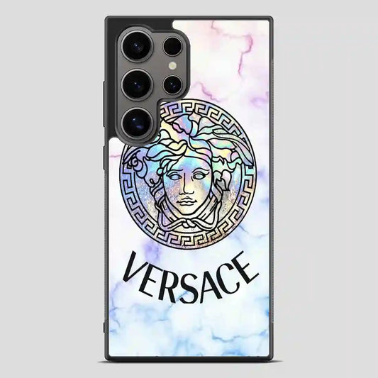 Versace Logo Marble Samsung Galaxy S24 Ultra Case